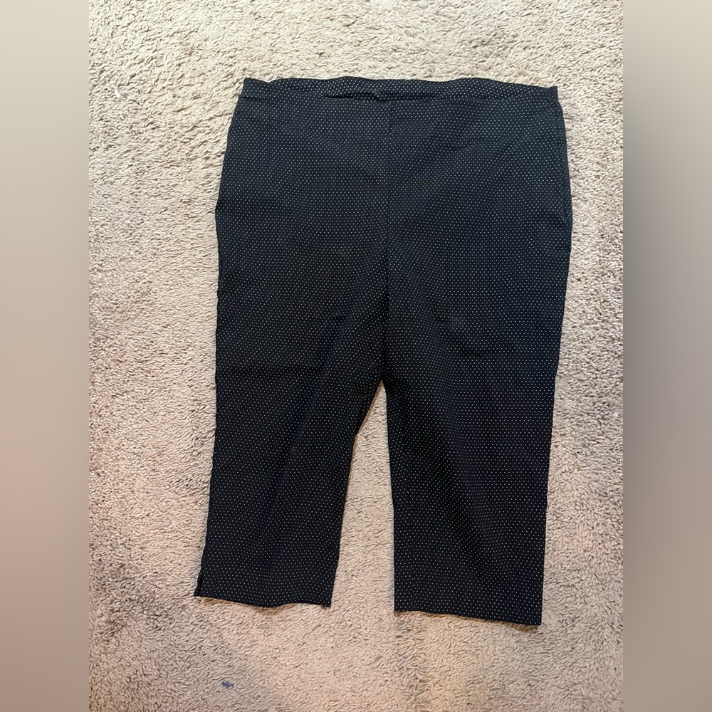 Chico’s Polka Dot Cropped Pants